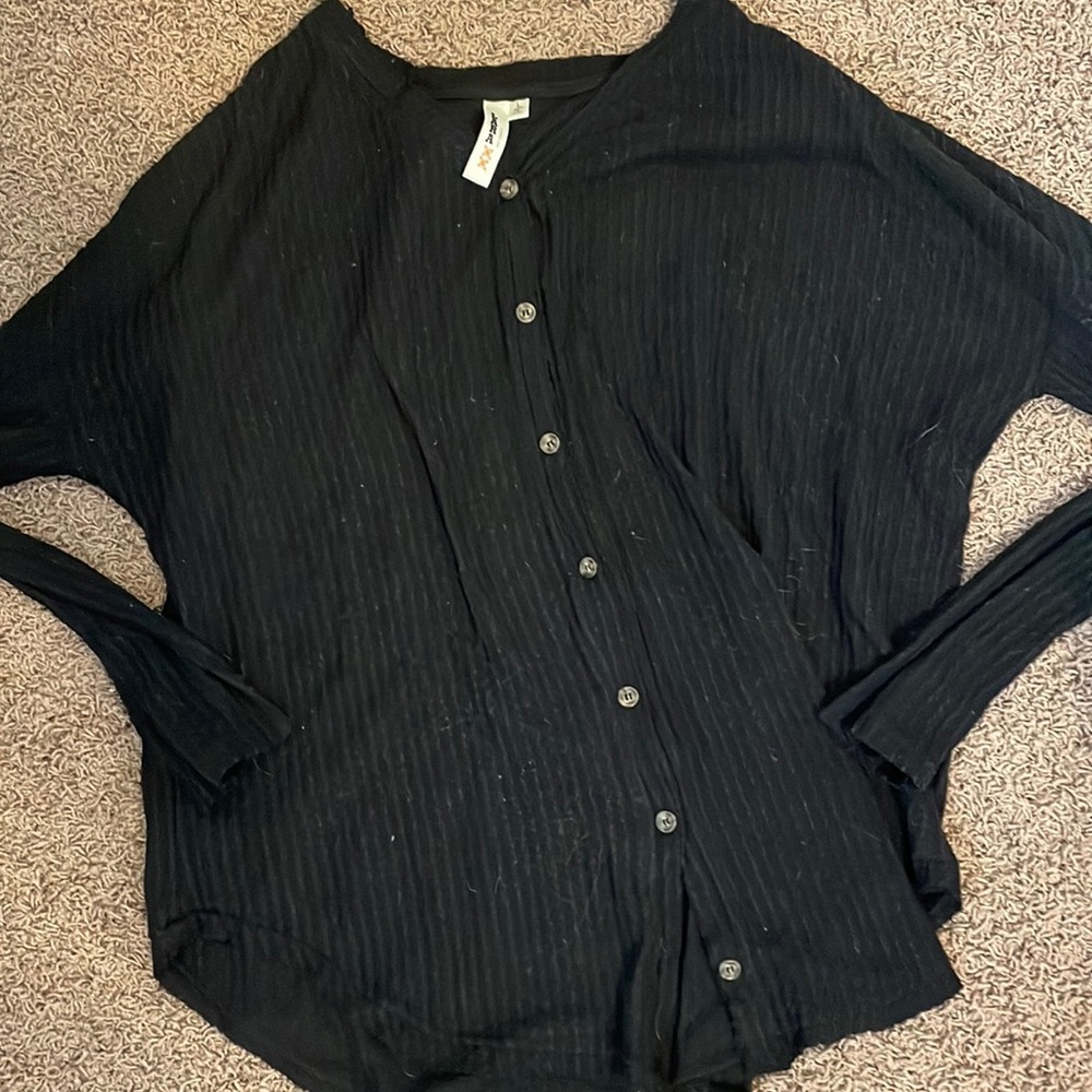 Soft black sweater